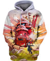 Moving Castle-ghibli-RoosterArt-Hoodie-S-Vibe Cosy™