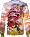 Moving Castle-ghibli-RoosterArt-Sweatshirt-S-Vibe Cosy™