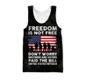 Veteran Freedom is not Free 3D all over printed shirts for men and women DD05252001-Apparel-Huyencass-Hoodie-S-Vibe Cosy™