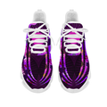 Aboriginal Purple Turtle Lizard Clunky Sneaker Shoes