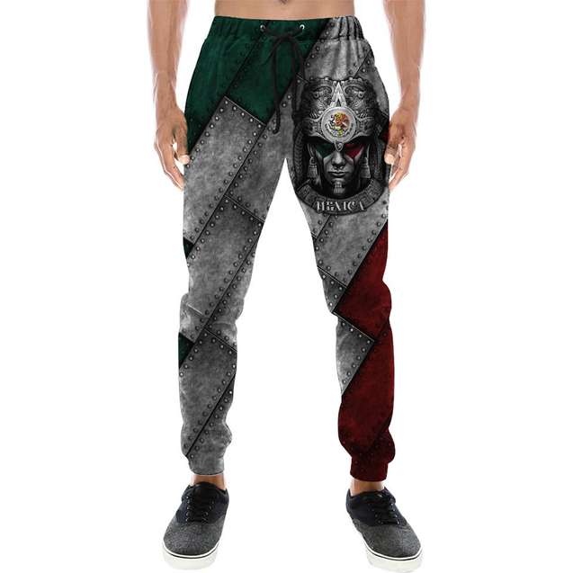 Aztec Warrior Mexico 3D All Over Printed Unisex Hoodies