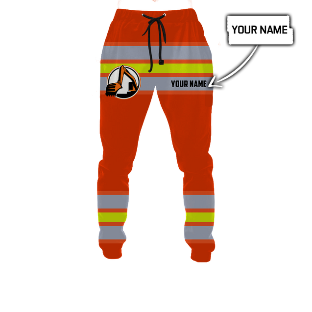 Customize Name Heavy Equipment Operator 3D All Over Printed Unisex Shirts