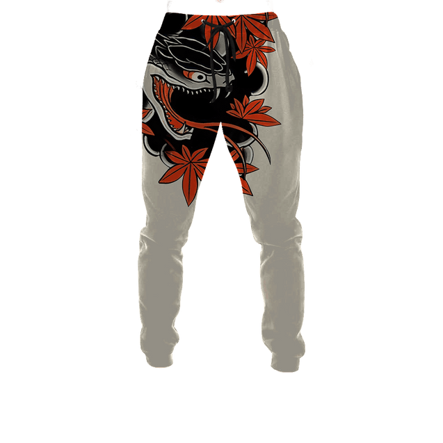 Japan Mask 3D All Over Printed Combo Hoodie + Sweatpant