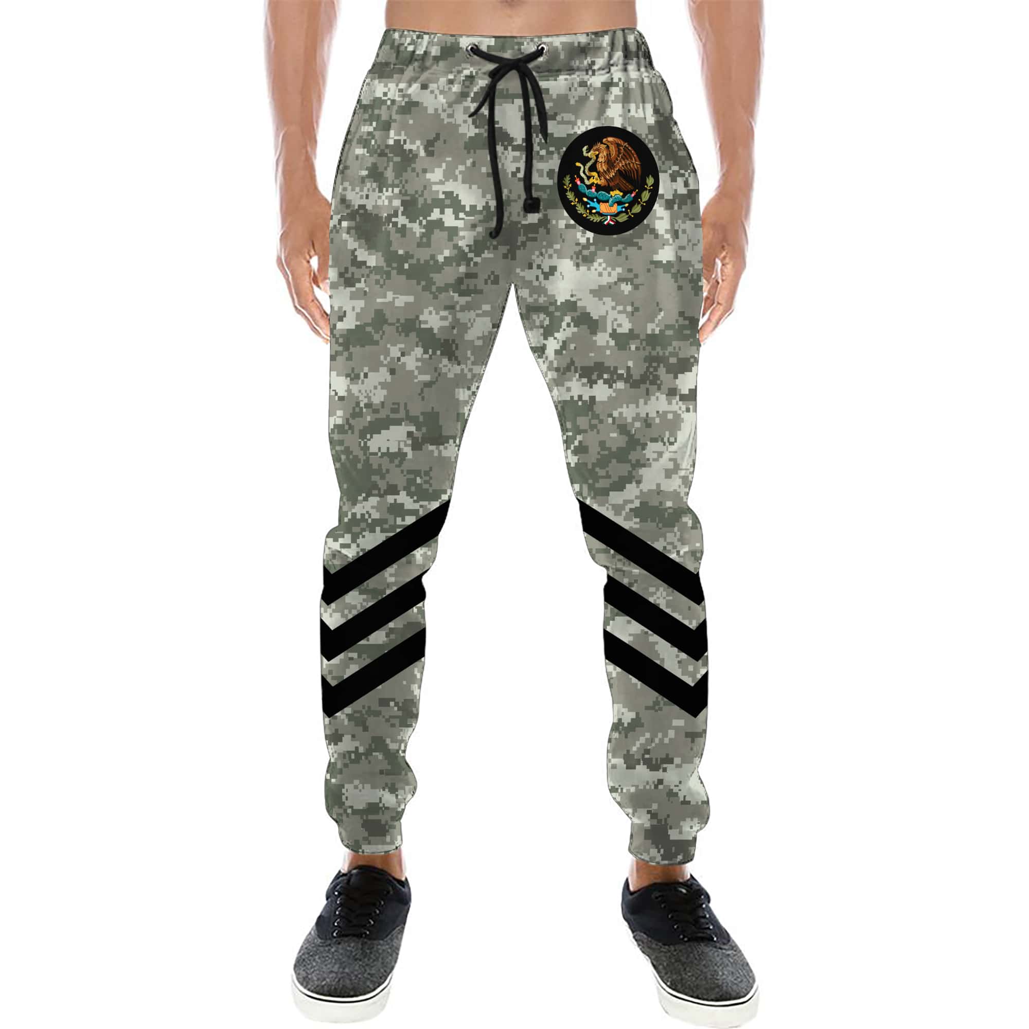 Mexico Coat Of Arms no03 Personalized Name 3D Unisex Hoodie