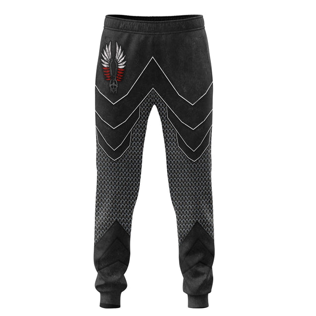 Premium Cavalry Winged Hussars Custom name Combo Zip Cloak Sweatpant For Winter