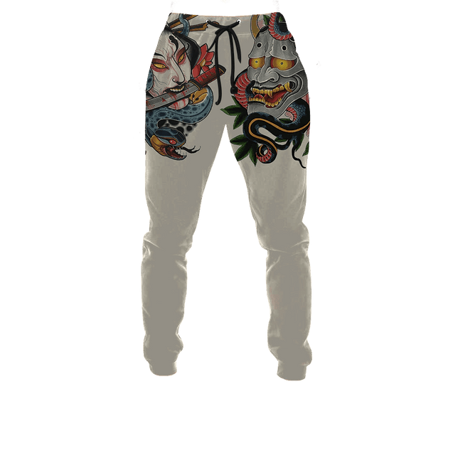 Japan Culture 3D All Over Printed Combo Sweater + Sweatpant