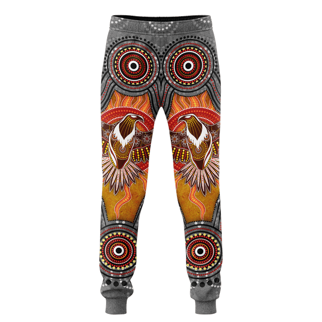 Custom name Aboriginal Australia In my heart 3D printed Combo Hoodie And Sweatpant