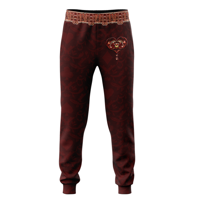 King Hearts Lion Poker 3D All Over Printed Combo Hoodie + Sweatpant