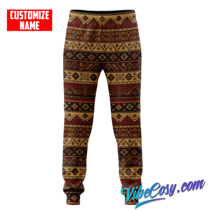 Customized name Native American 3D All Over Printed Unisex Shirts