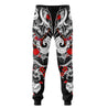 Japan Mask Tattoo 3D All Over Printed Combo Sweater + Sweatpant