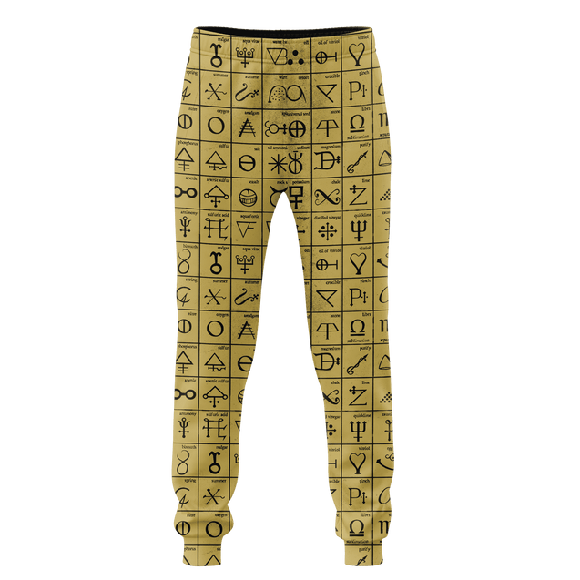 Skull Satanic 3D All Over Printed Combo Sweater + Sweatpant