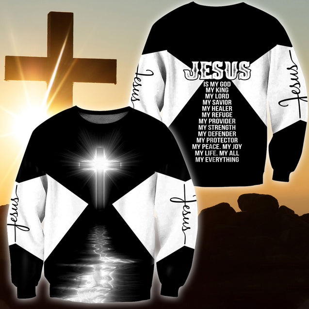 Premium Christian Jesus Catholic 3D Printed Unisex Shirts