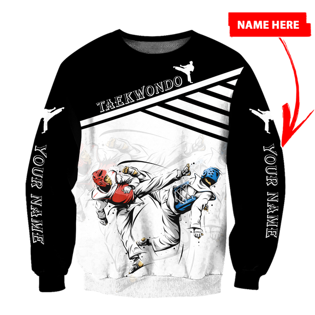Personalized Taekwondo 3D All Over Printed Shirts