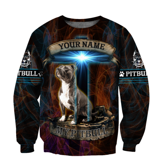 Personalized Pitbull 3d hoodie shirt for men and women SN14042101