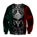 Aztec Warrior 3D All Over Printed Hoodie