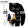 Personalized Rooster 3D Printed Unisex Shirts DD04052106