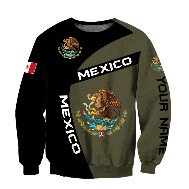 Personalized Mexico 3D All Over Printed Hoodie