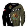 Personalized Mexico 3D All Over Printed Hoodie