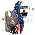 US Veteran 3D All Over Printed Unisex Hoodie