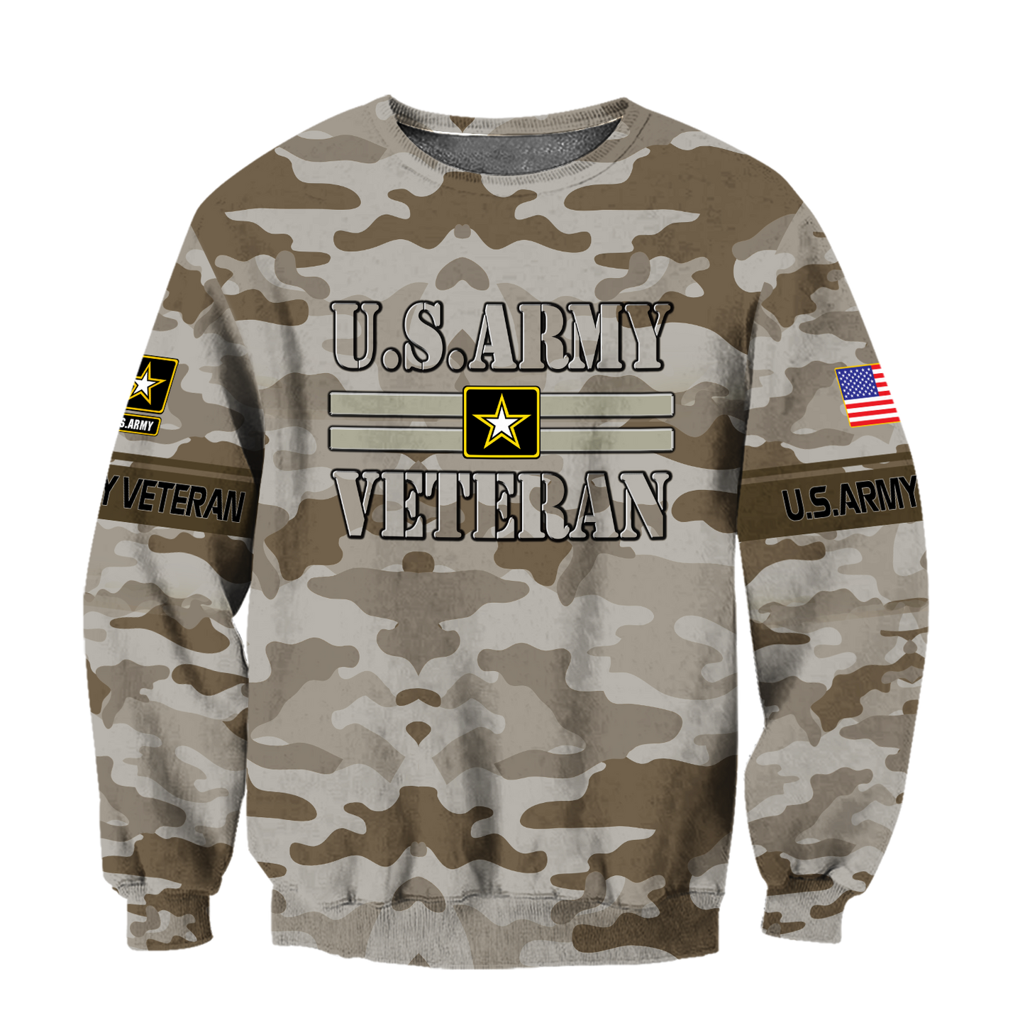 US Army Veteran 3D All Over Printed Shirts PD07122001
