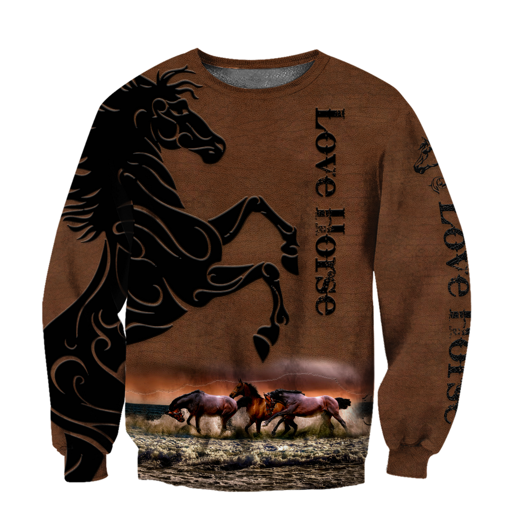 Love Horse 3D All Over Printed Shirts TNA11172002XT