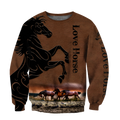 Love Horse 3D All Over Printed Shirts TNA11172002XT