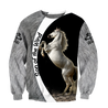 Beautiful White Horse 3D All Over Printed Shirts For Men And Women TNA11202001CL