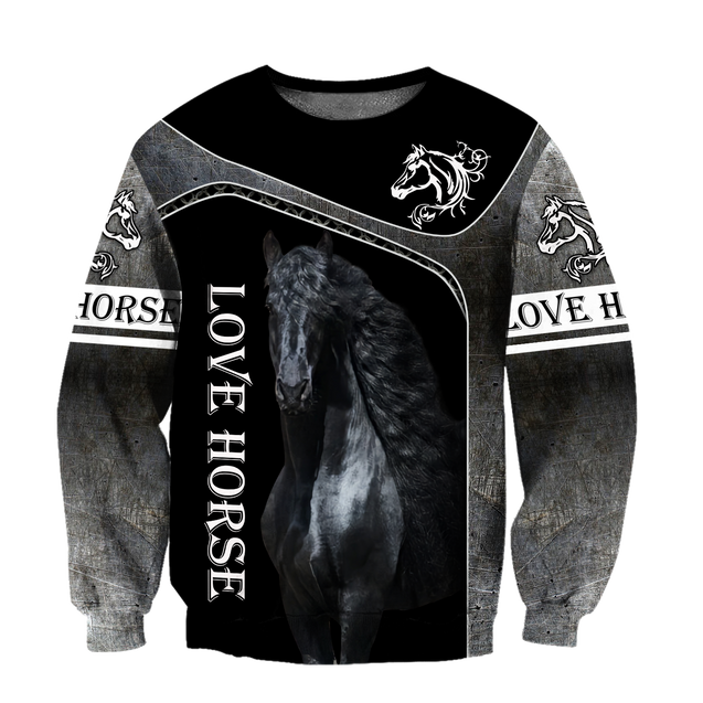 Love Friesian Horse 3D All Over Printed Unisex Shirts TNA11232002