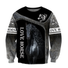 Love Friesian Horse 3D All Over Printed Unisex Shirts TNA11232002