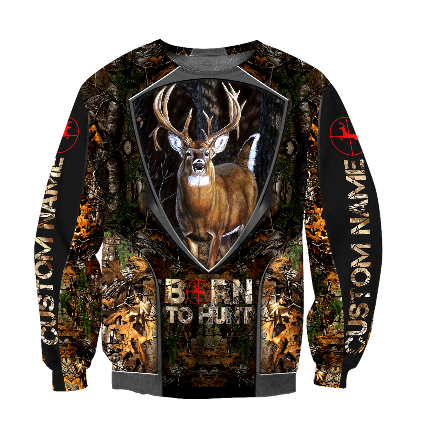 Premium Hunting for Hunter Custom Name 3D Printed Unisex Shirts