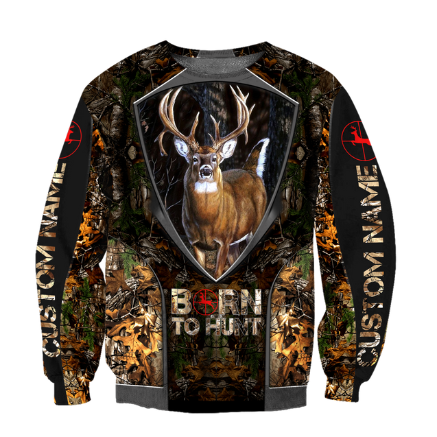 Premium Hunting for Hunter Custom Name 3D Printed Unisex Shirts