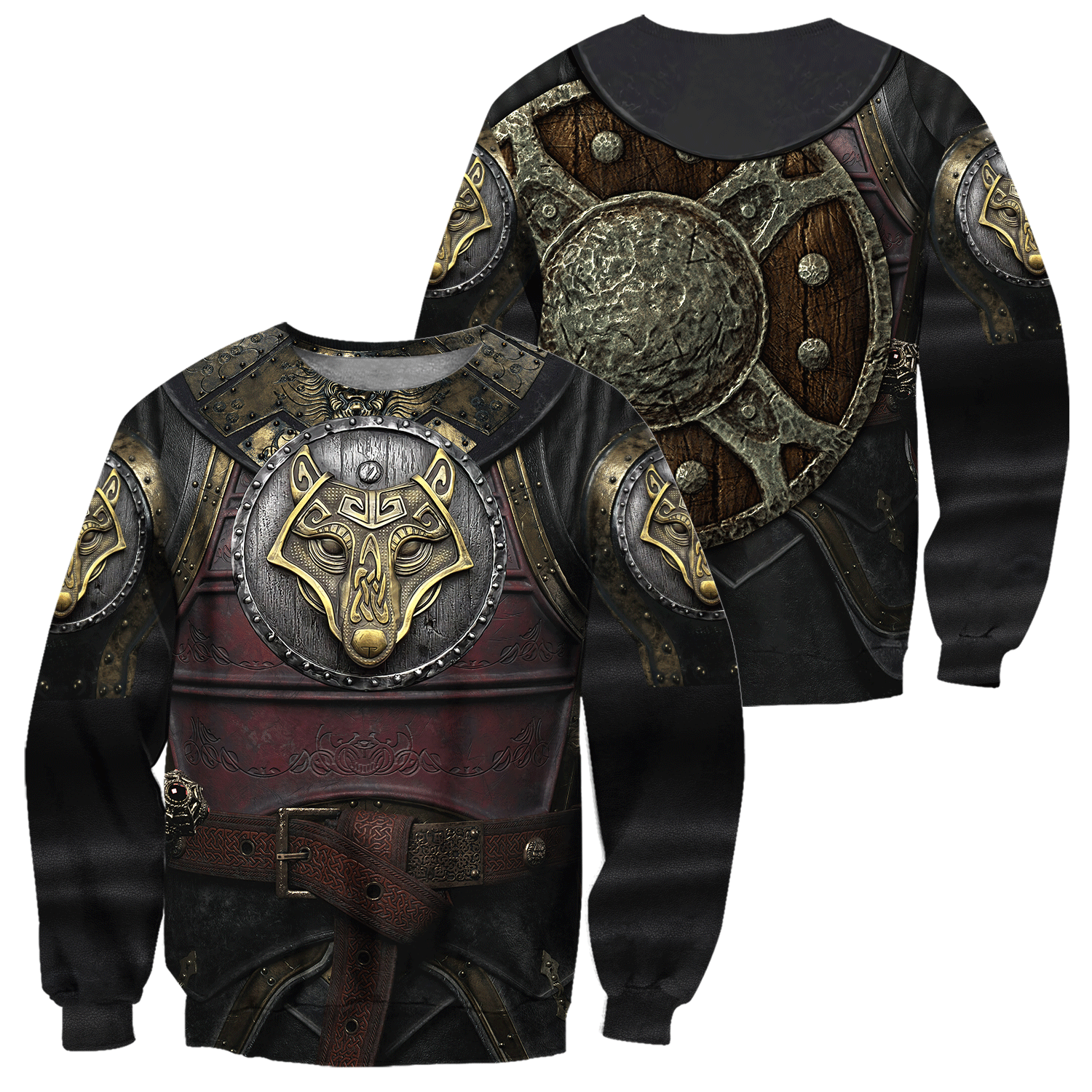 Viking Armor 3D All Over Printed Unisex Shirts