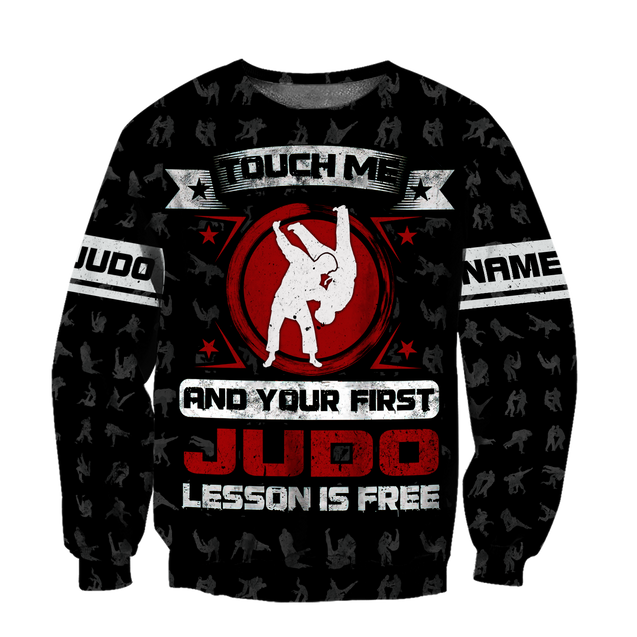 Customize Name Dont Touch Me Judo Hoodie For Men And Women TNA05042103