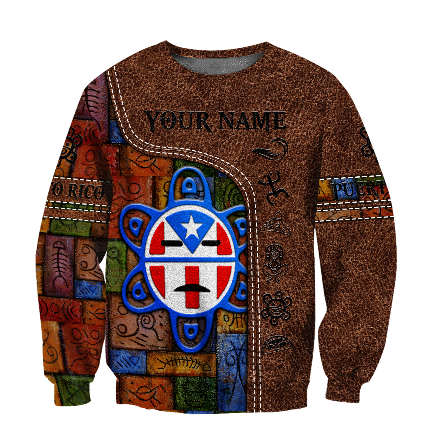 Customize Name Puerto Rico Hoodie For Men And Women