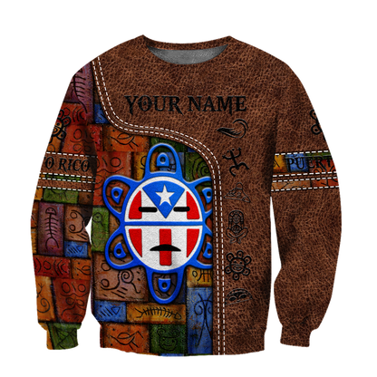 Customize Name Puerto Rico Hoodie For Men And Women