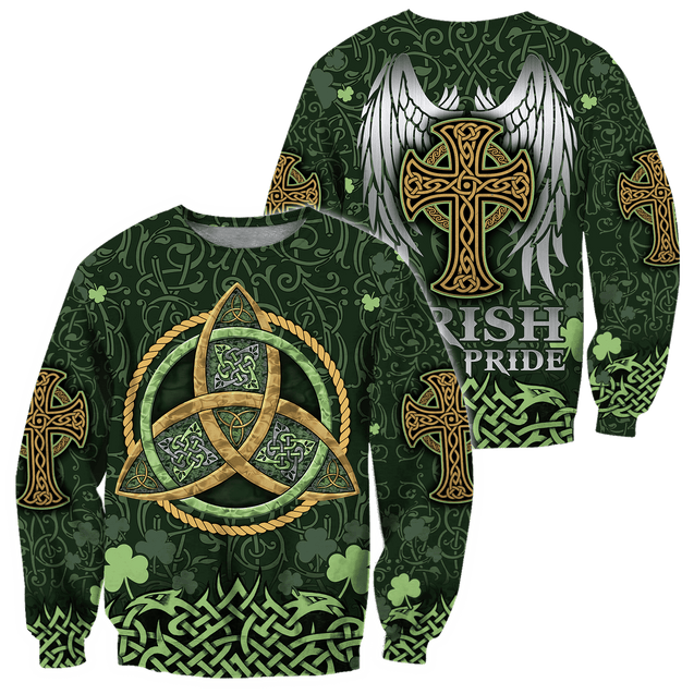 Irish Saint Patrick Day 3D All Over Printed Unisex Shirt