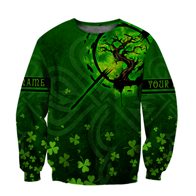 Premium Unisex Hoodie Irish St.Patrick Tree Of Life ML