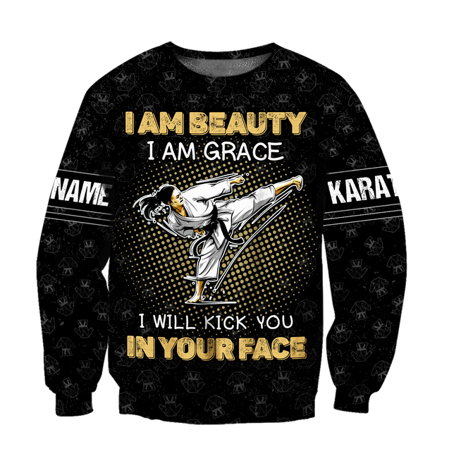 Customize Name Karate Hoodie For Men And Women TNA29032102