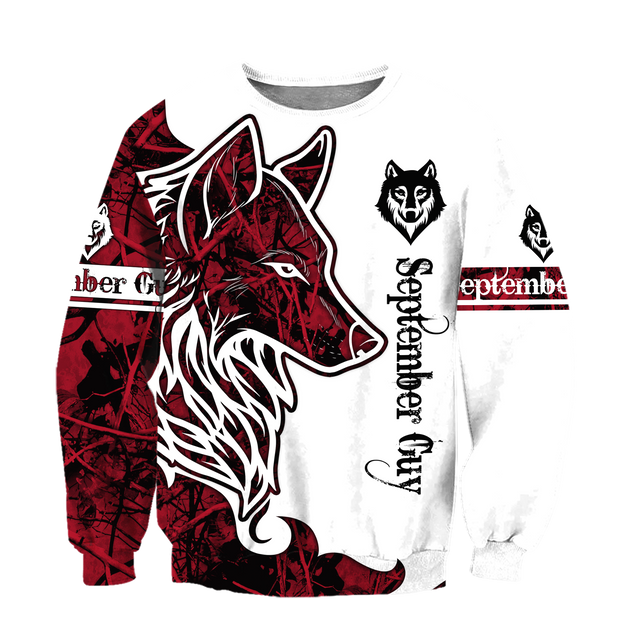 September Wolf 3D All Over Printed Shirts Pi112069