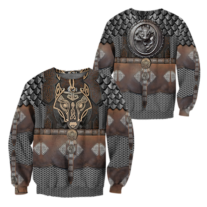 Viking Armor 3D All Over Printed Unisex Shirts