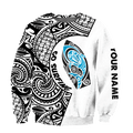 Amazing Polynesian Go Surfing Personalized Unisex Deluxe Hoodie ML