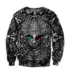 Aztec Warrior 3D All Over Printed Unisex Hoodie