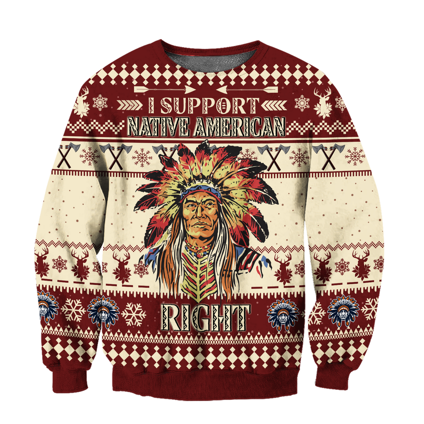 Native American 3D All Over Printed Unisex Shirts