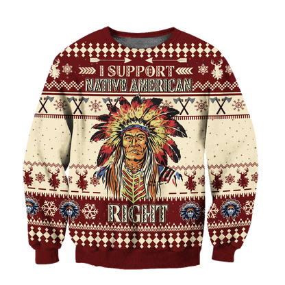 Native American 3D All Over Printed Unisex Shirts