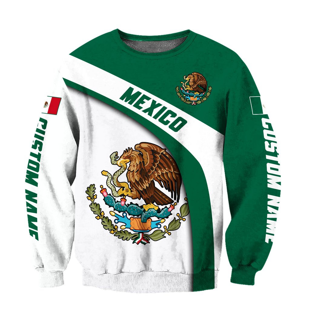 Persionalized Mexico 3D All Over Printed Shirts For TNA18032105