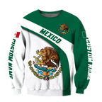 Persionalized Mexico 3D All Over Printed Shirts For TNA18032105