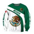 Persionalized Mexico 3D All Over Printed Shirts For TNA18032105