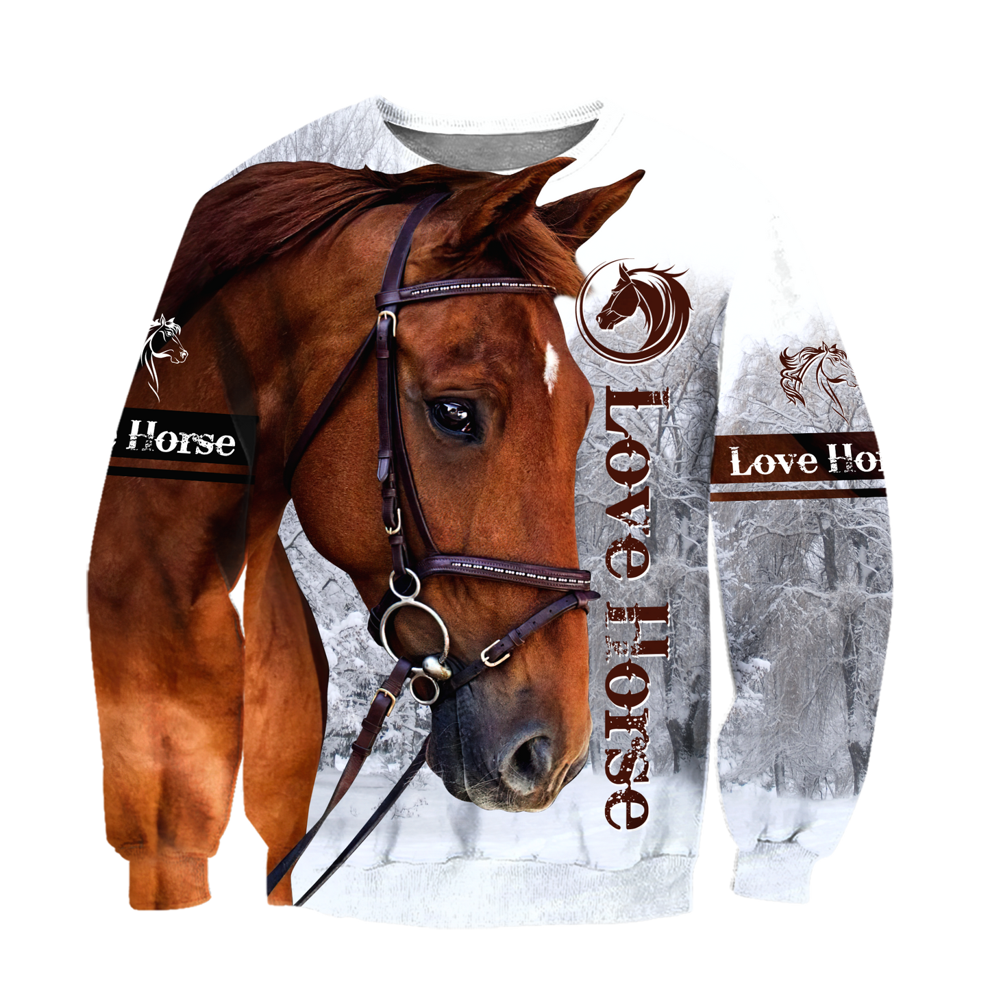 Love Horse 3D All Over Printed Shirts Pi05012102