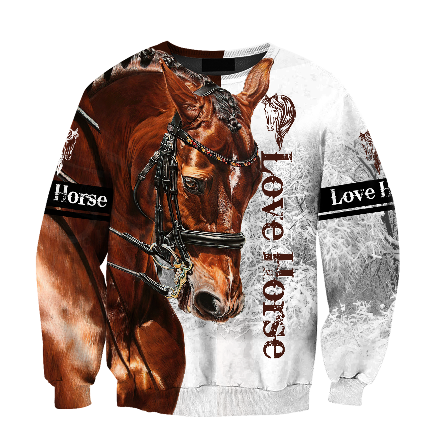 Love Horse 3D All Over Printed Shirts TR06012101