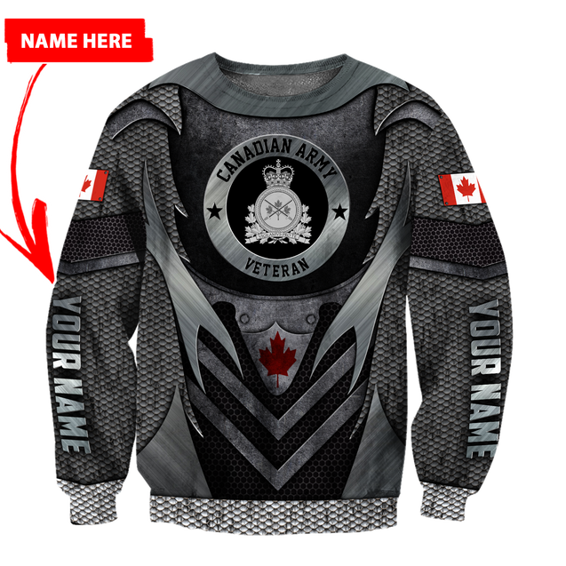 Personalized Name XT Canadian Veteran 3D Printed Clothes PD30032101